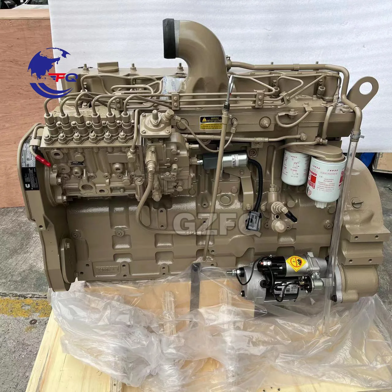 Original Brand New QSL8.9 NTA855 QSB6.7 QSB4.5 6C-8.3 6C8.3 Engine Assy for HyundaiI R300LC-9S Engine Assembly