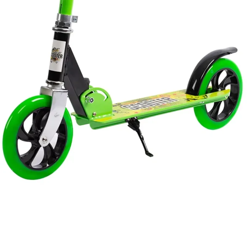 

STLF 200mm PU Wheel Adjustable Foot Pedal Suspension Portable Foldable Aluminum Kick Scooter Pro Cheap Kicker Scooter