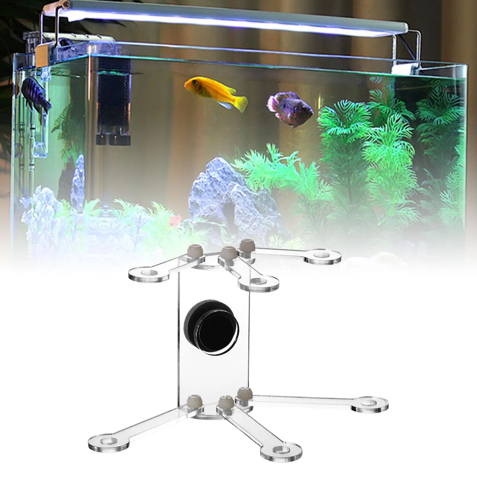 Aquarium Coral Stand Coral Bracket Clear Aquarium Supplies Fish Tank Decoration