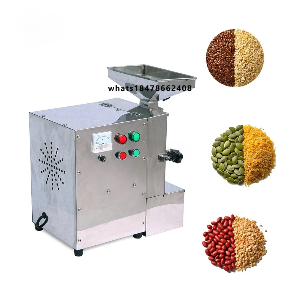 

Commercial Electric Sesame Peanuts Grinder Almond Flaxseed Crusher Oily Seed Grinding Machine