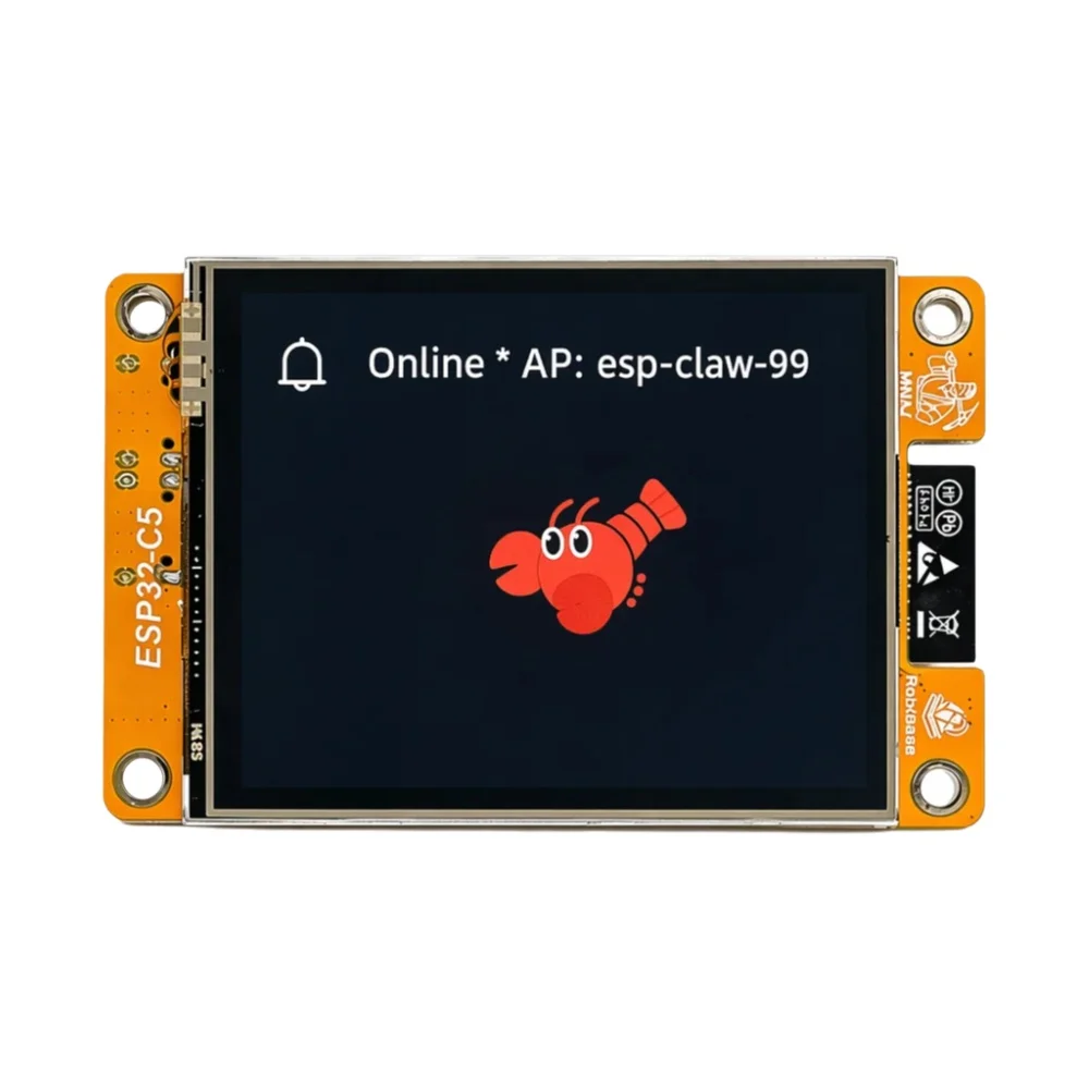 Płytka AI NM-CYD-C5 Palm z ESP-Claw dla urządzeń IoT - Ekran 2.8', dwuzakresowe Wi-Fi, ESP32-C5, obsługa GPT, Claude, DeepSeek — zdjęcie produktu 7