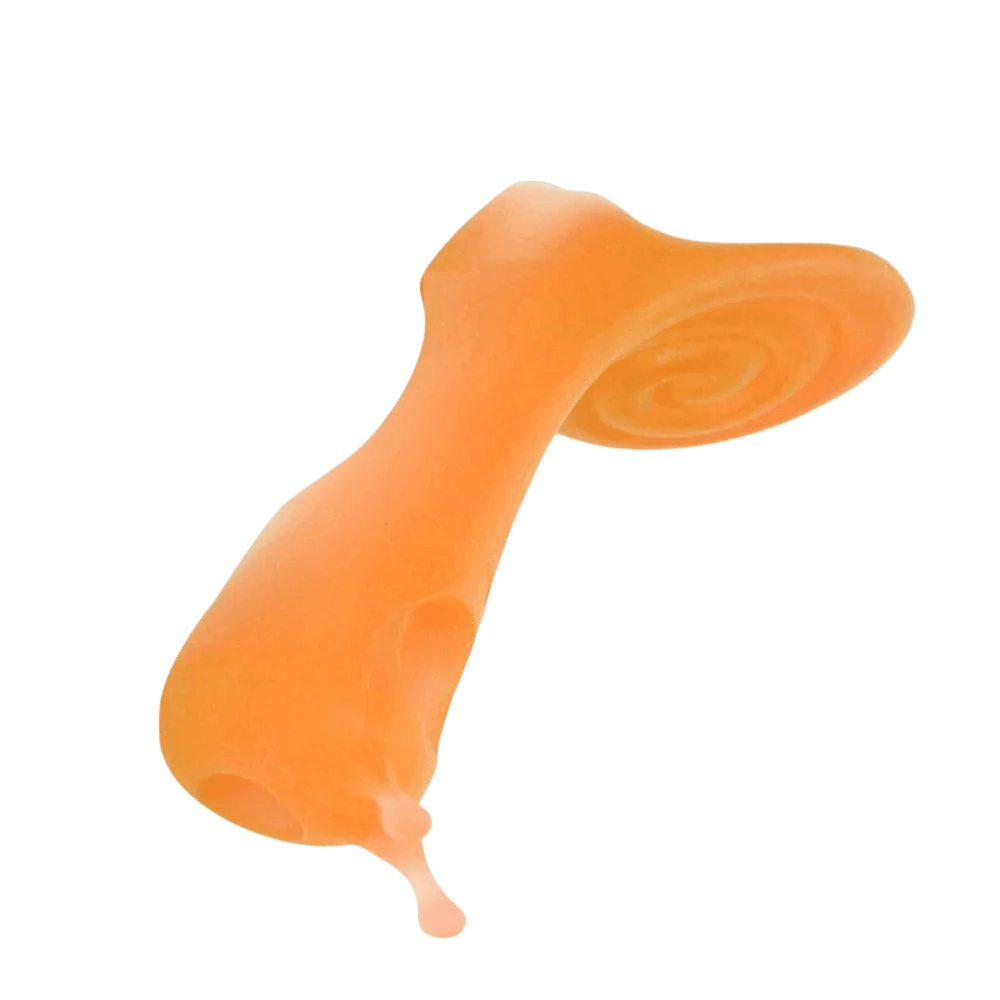 Premium Silicone Material Violin Bow Grip Snail Shape Orange Color Bow Grip Corrector Violin Bow Holder For Violin And Viola