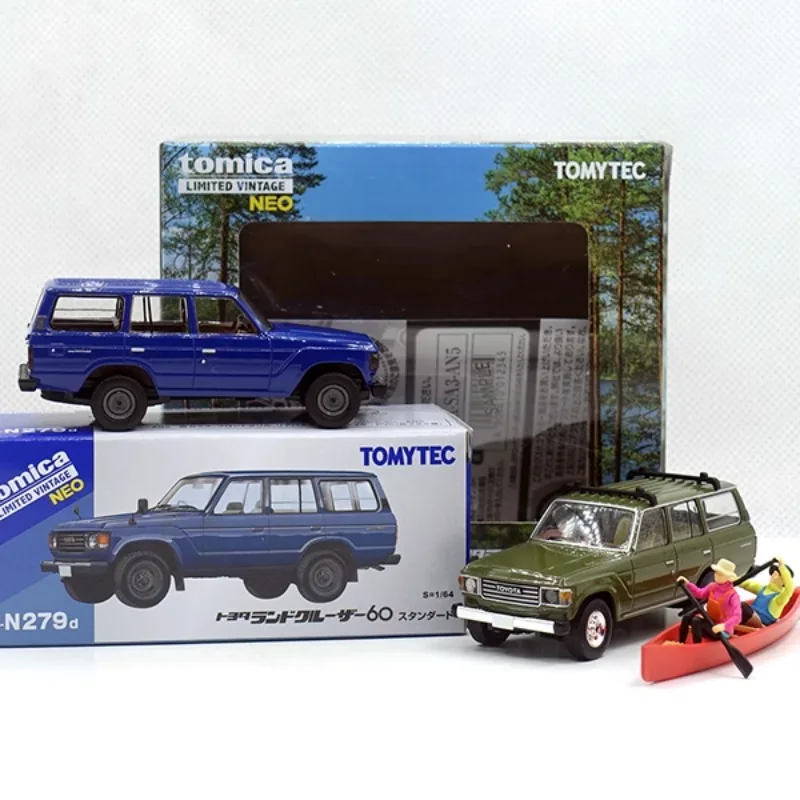 

TAKARA TOMY TOMYTEC TLV LV-N279d/e Toyota CRUISER1:64 die-cast miniature simulation static alloy car model adult holiday gift.