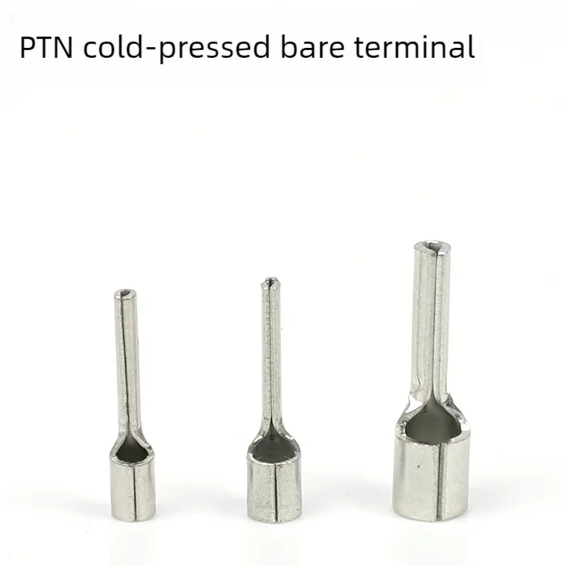 PTN PTV دبوس محطة عارية مضغوطة على البارد كابل نهاية طرفي معزول مسبقًا كابل دبوس الأنف