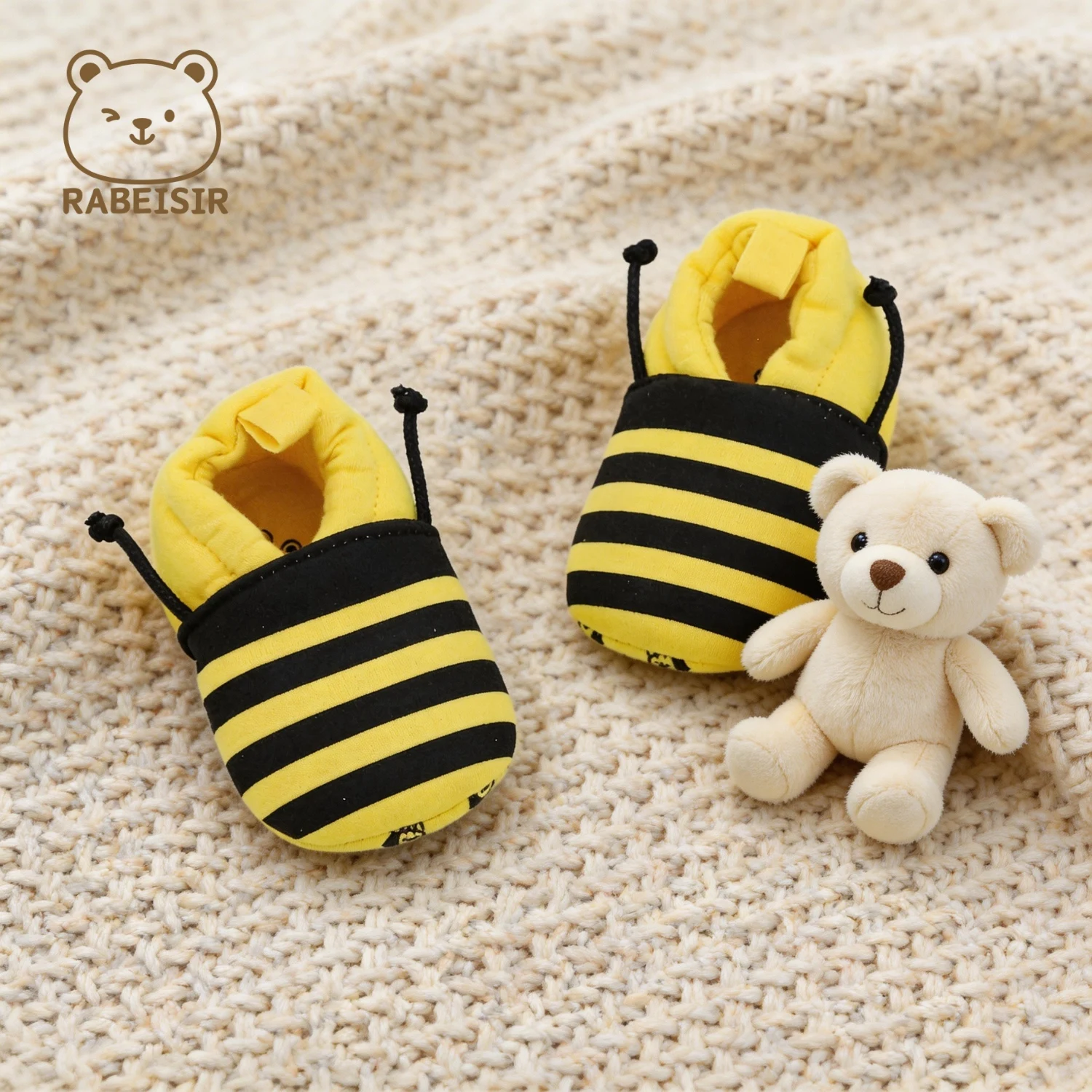 Autumn and Winter Baby Boy Cloth Shoes 0-18 Months Baby Toddler Shoes Soft and Non-Slip