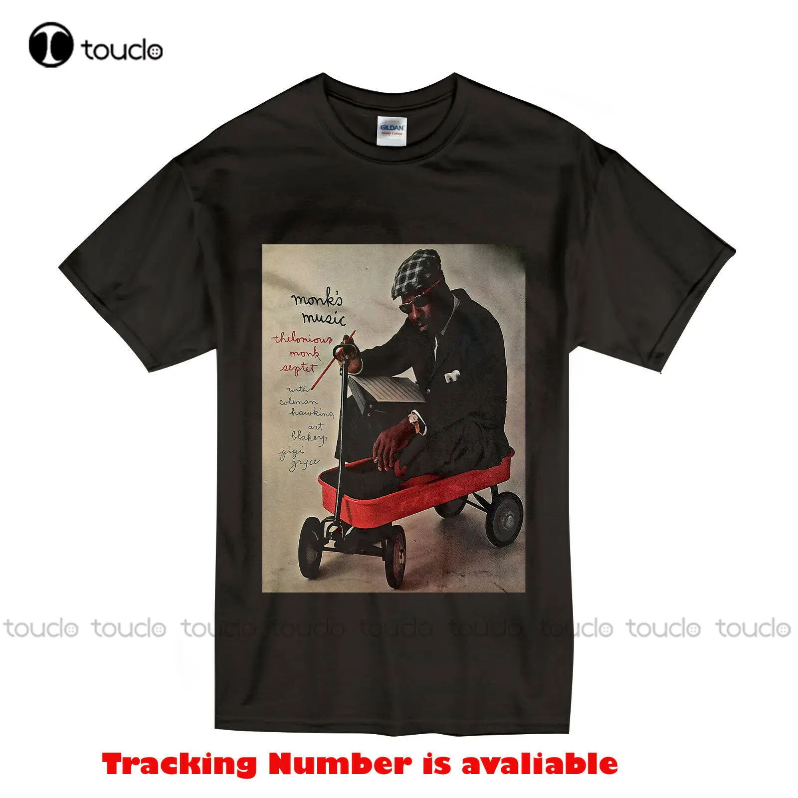 Thelonious Monk - Monk'S Music T-Shirt Size Xs-5Xl Black Color Shirt Printing Fashion Tshirt Summer New Popular Streetwear