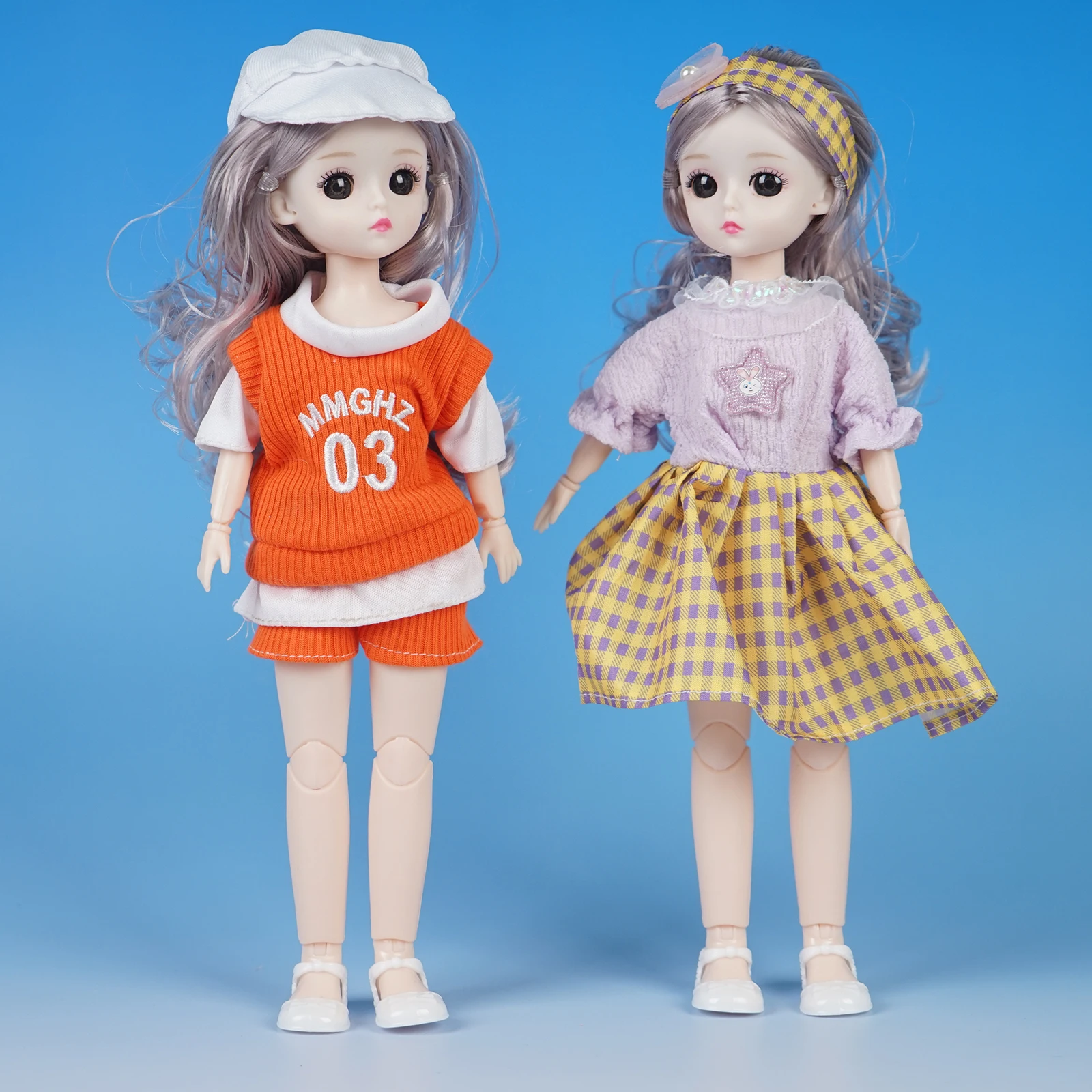 Fashionable Spherical Joint Doll for Kids, BJD, DIY, bonito, animal, menina, fofo, princesa, Natal, crianças, 1:6