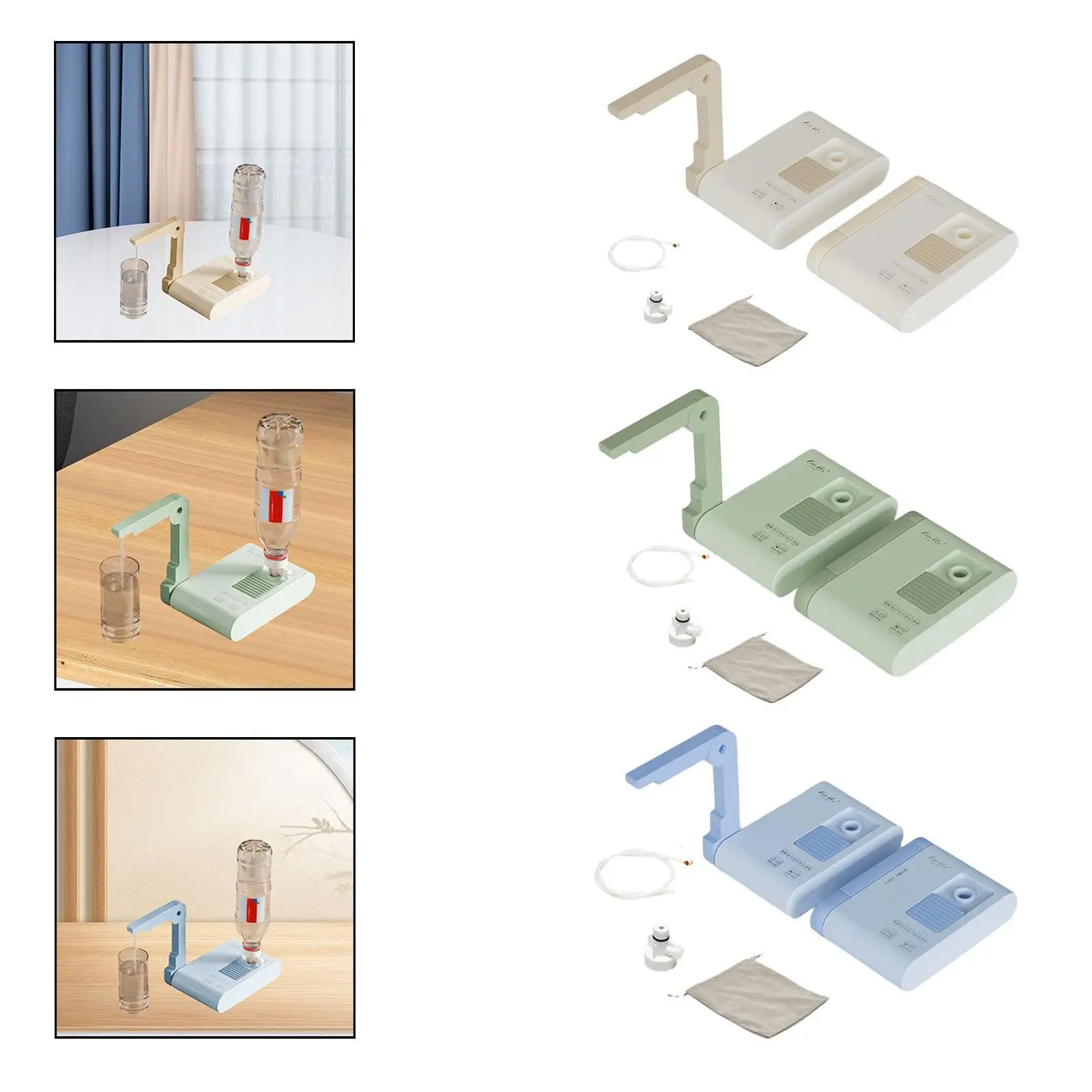 Dispensador de água quente instantâneo dobrável dispensador de água de cabeceira caldeira de água e aquecedor para viagens escritório ao ar livre casa adaptador da ue