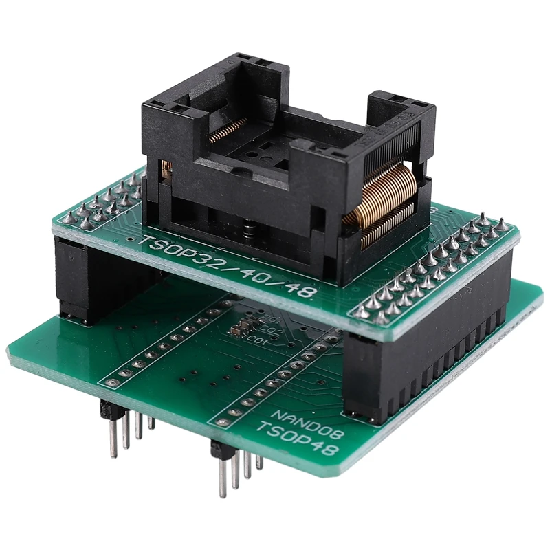 

N15R-Andk Tsop48 Nand адаптер только для Xgecu Minipro Tl866ii Plus программатор для Nand флэш-чипов Tsop48 адаптер разъем