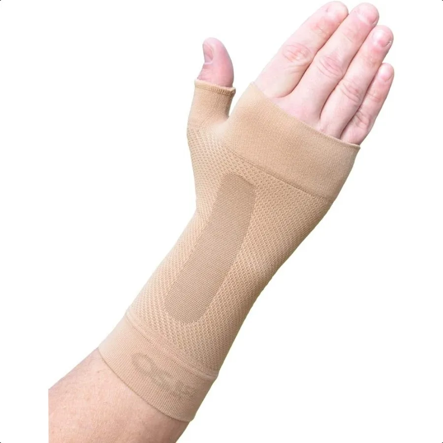 

OrthoSleeve Comprion Wrist Sleeve Brace WS6 for Carpal Tunnel Syndrome wrist pain strain fatigue and arthritis