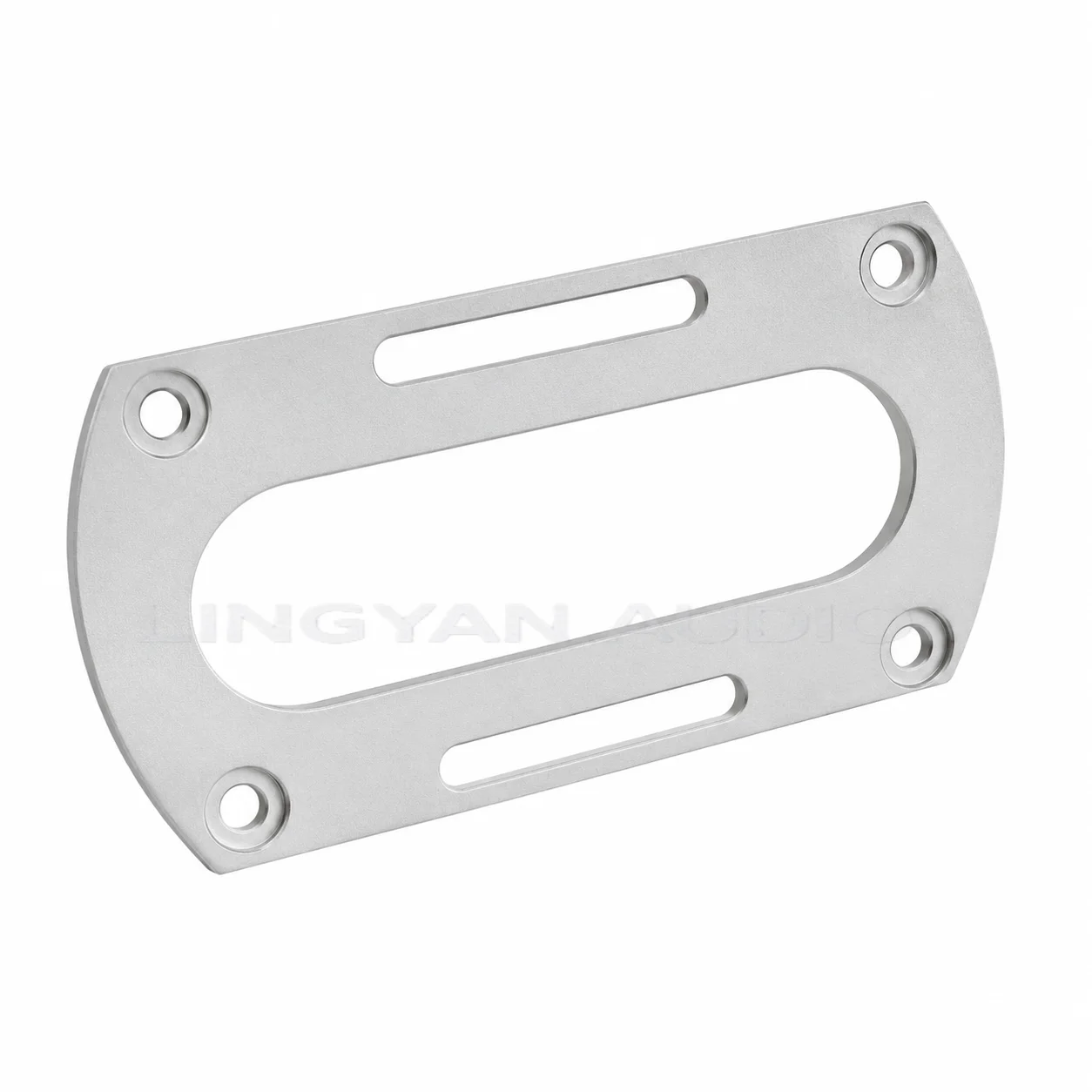 SME Tonearm Deck Plate 82x50x2.5mm Stainless Steel Mounting Slider Board for Turntable Repair