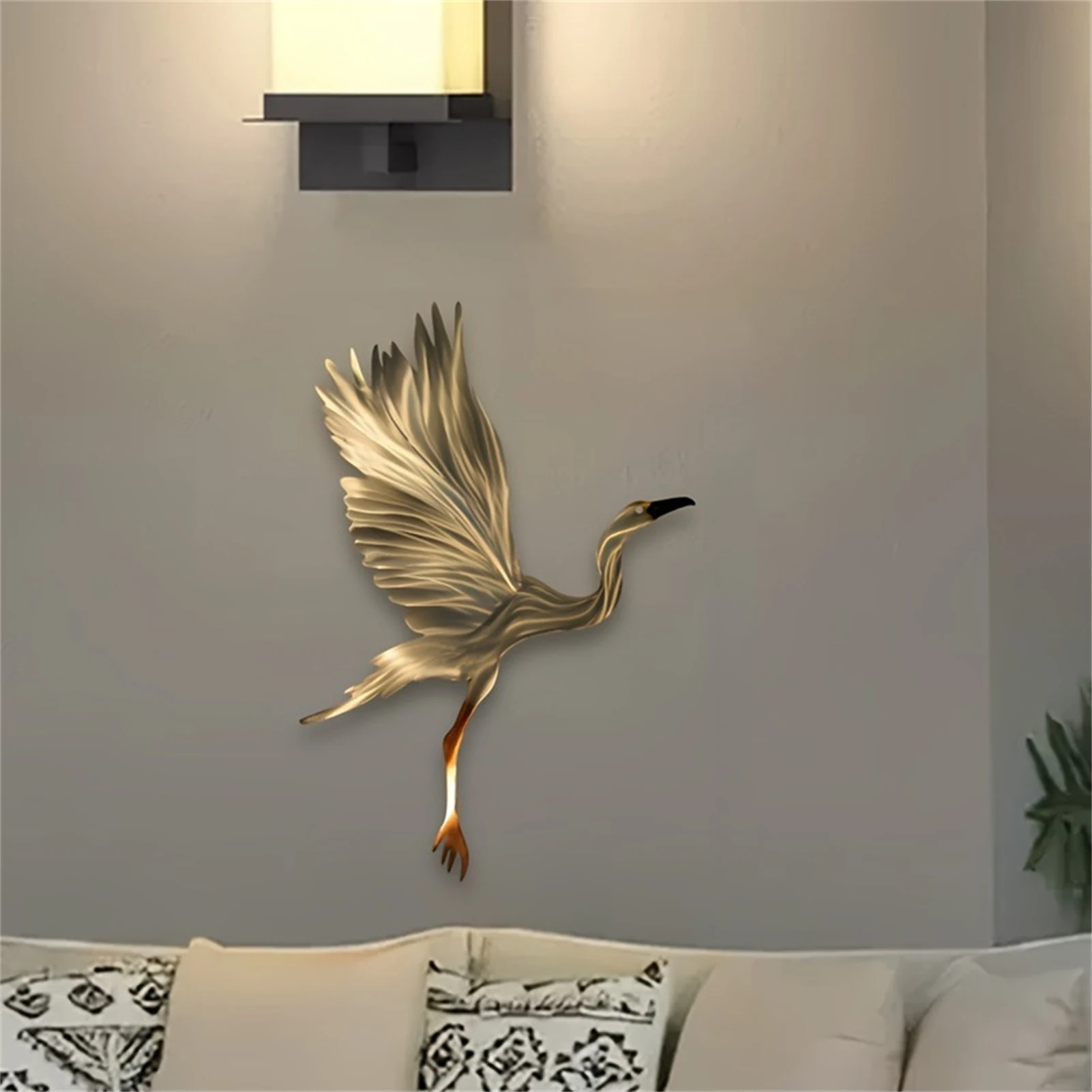 Swan Model Sign Wall Decoration Add Romantic Atmosphere Door Sign for Your Family Lovers Wall Art