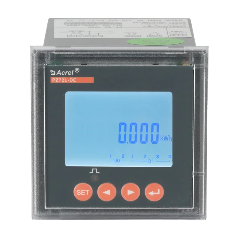 

ACREL DC Energy Meter 0~999999.99kwh PZ72-DE LED Digital DC Multifunction Power Meter With RS485 Modbus Smart Power Analyzer