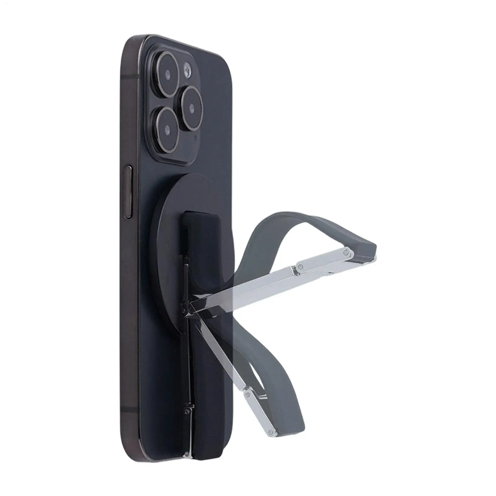 

Универсальный складной многофункциональный держатель для телефона с двумя осями, складная магнитная подставка для смартфона, портативный держатель для телефона.