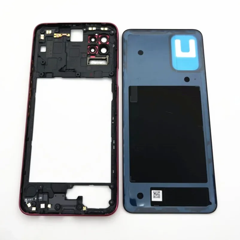 Battery Cover For LG K52 LMK520 Rear Door Housing Back Case For K62 K62 Plus LMK525 Battery Cover with Middle Frame Repair Parts