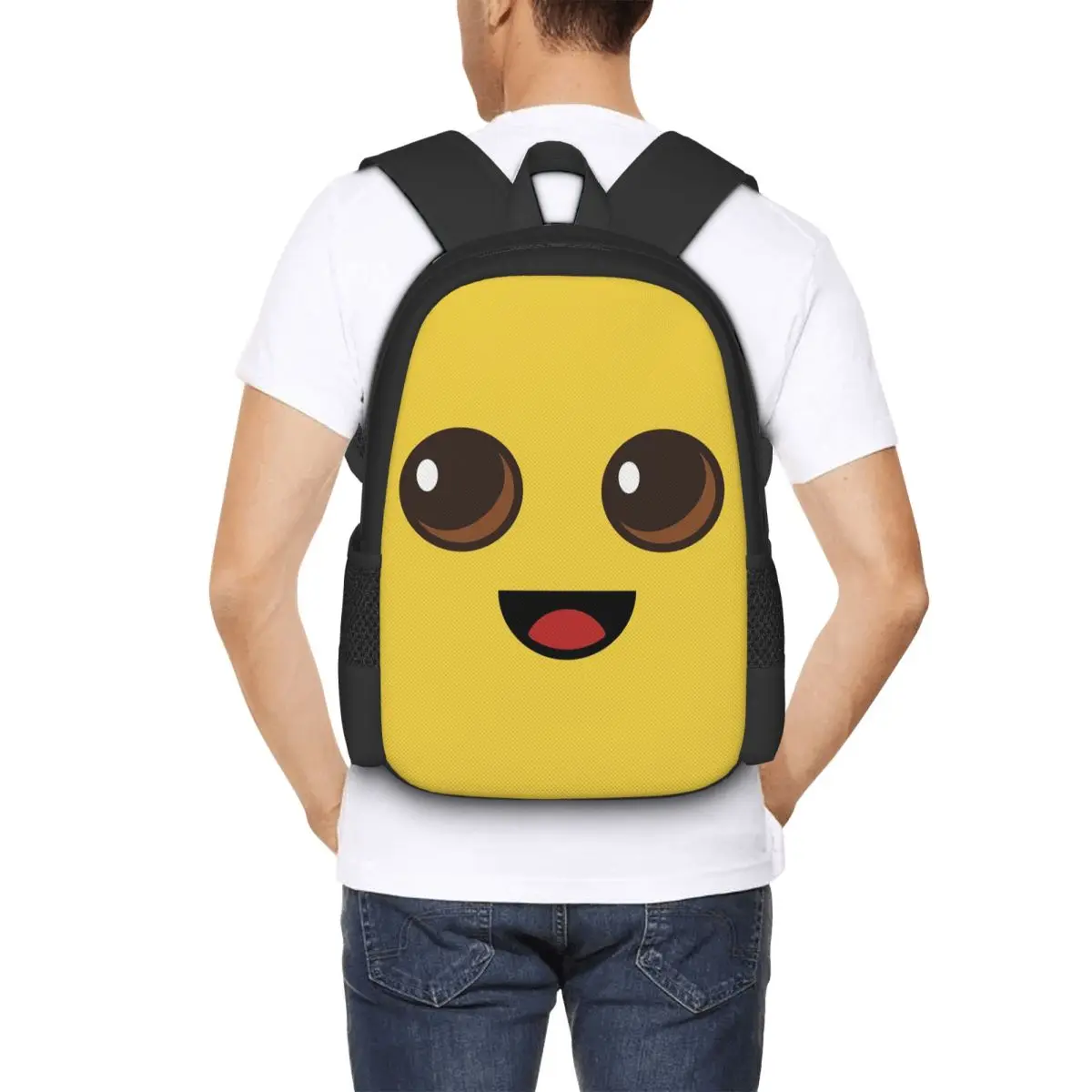 

Peely Victory Royale Banana Student Backpack School Bag Hiking Travel Daypack for Boys Girls Fashion Bookbag Shoulder Bags