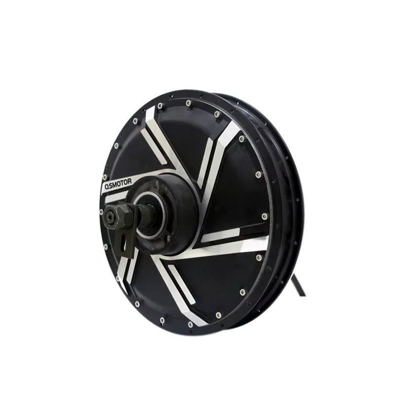 

QS Motor 273 Model 72v-144v Spoke Wheel Hub Motor (50H) 8000W for Electric Motorcycle V2 Type