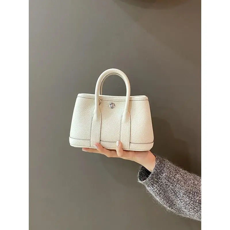 

2025 Fashion PU Leather Mini Garden Crossbody Bag Women Textured Shoulder Handbag