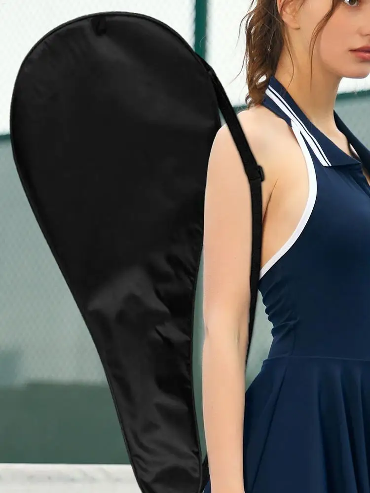 Portable Tennis Racket Bag Waterproof Single Shoulder Tennis Bags For Adults Men Women Training Accessories