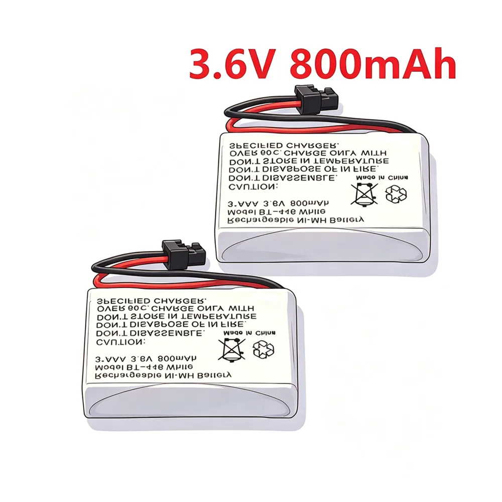 3*AAA 3.6V 800mAh Ni-MH Battery For BT-446 BT-1005 BP-446 BBTY0457001 BBTY0458001 Replacement Cordless Battery