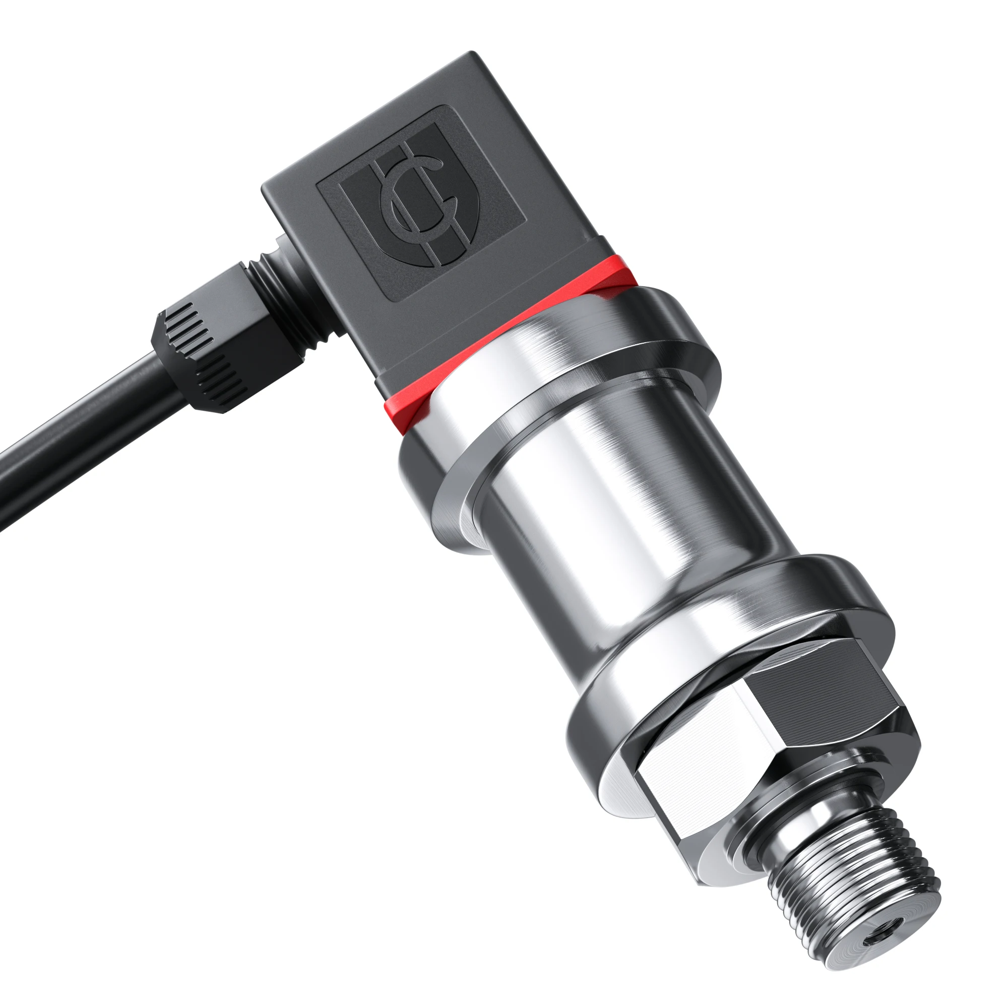 

100bar SS304 NPT1/2 Water Fuel Pressure Transducer 4-20mA RS485 0-10V 0-5V Hydrostatic Pressure Transmitter Sensor