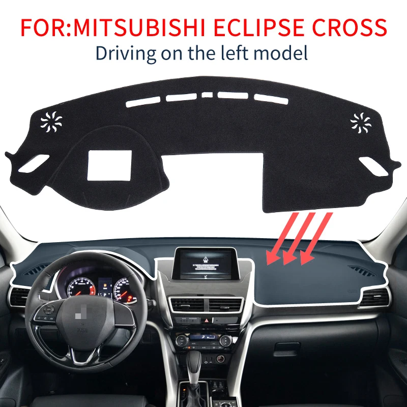 

for Mitsubishi Eclipse Cross 2017 2018 2019 2020 2021 2022 2023 Car Dashboard Mat Sunshade Protective Carpet Dash Mat Dashmat