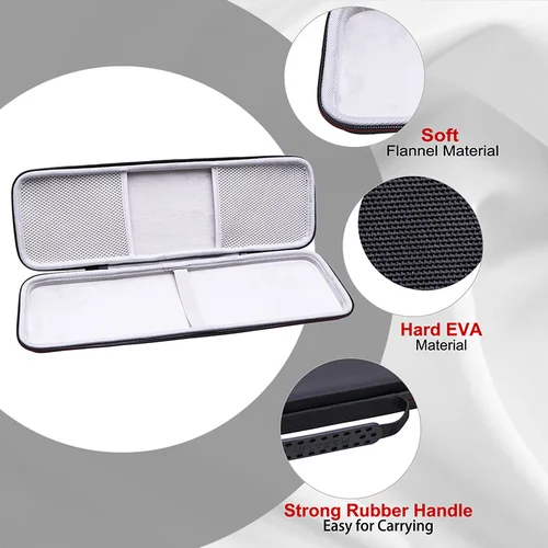 Imagen 2 del producto Estuche rígido LTGEM EVA para teclado mágico Apple con bolsa de almacenamiento para transporte de teclado numérico