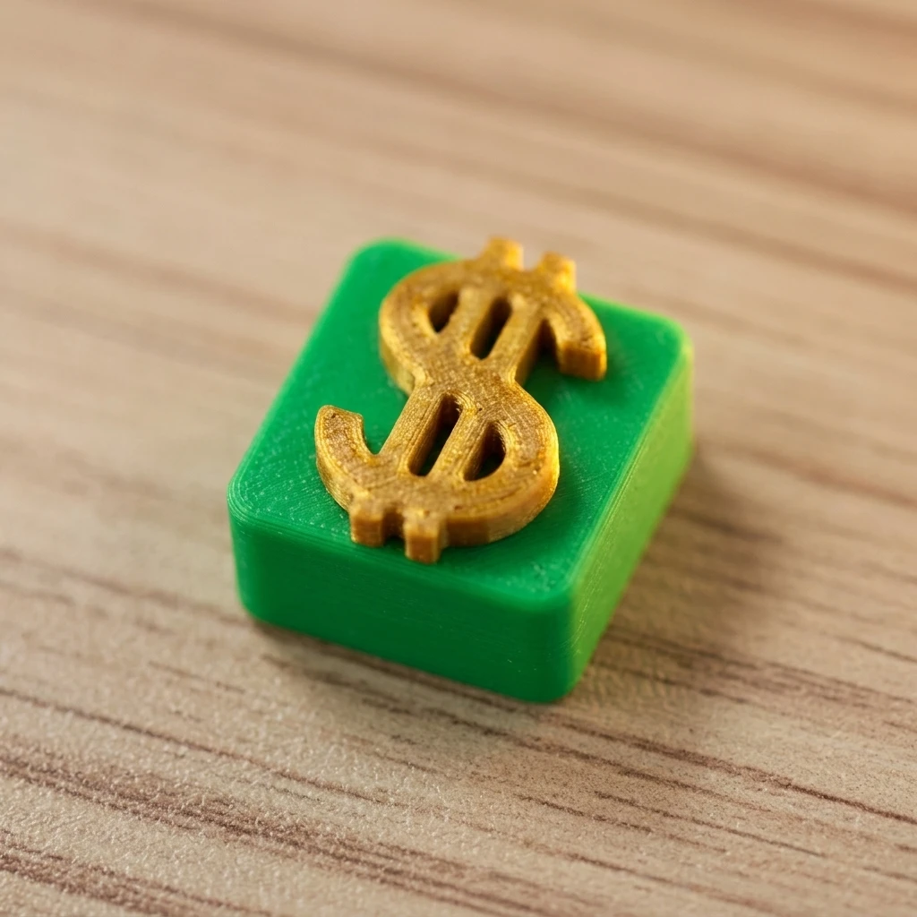 US dollar symbol, symbolizing wealth and prosperity. Custom Keycaps Cross Axis PC Gaming Keyboard Peripherals Collection Gift