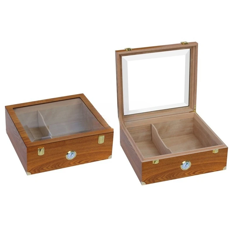 Factory new custom logo small wooden cigar box cigar box cedar material accessories bracket design
