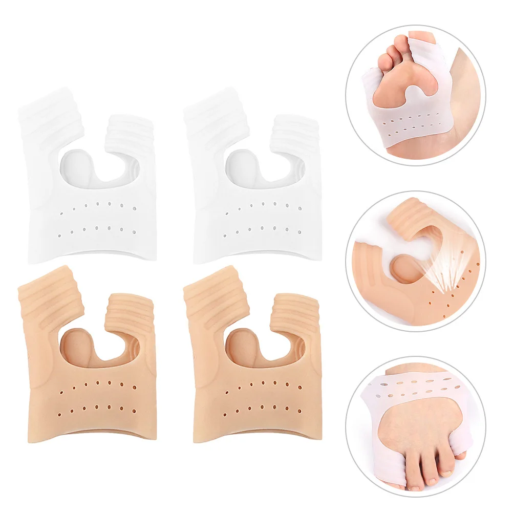 

4pcs Foot Arch Pads Bunion Sleeve For Women Men Hammertoe Support Bunion Cushion Toe Separators Feet Care Products Daily Use