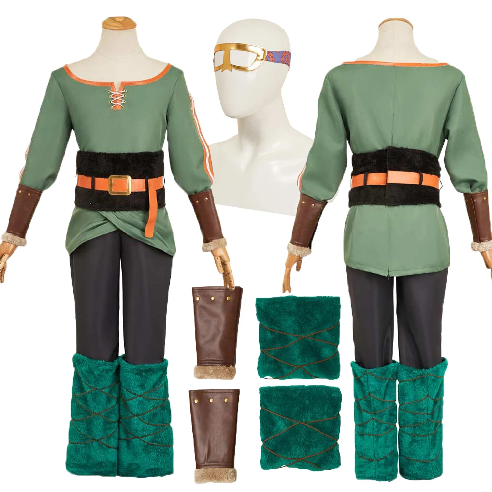 

Аниме Пират Эльбаф Зоро Косплей Зеленый Костюм Комплект Одежды Маска Наряды Взрослых Мужчин Униформа Маскировка Хэллоуин Карнавальные Вечерние Костюмы