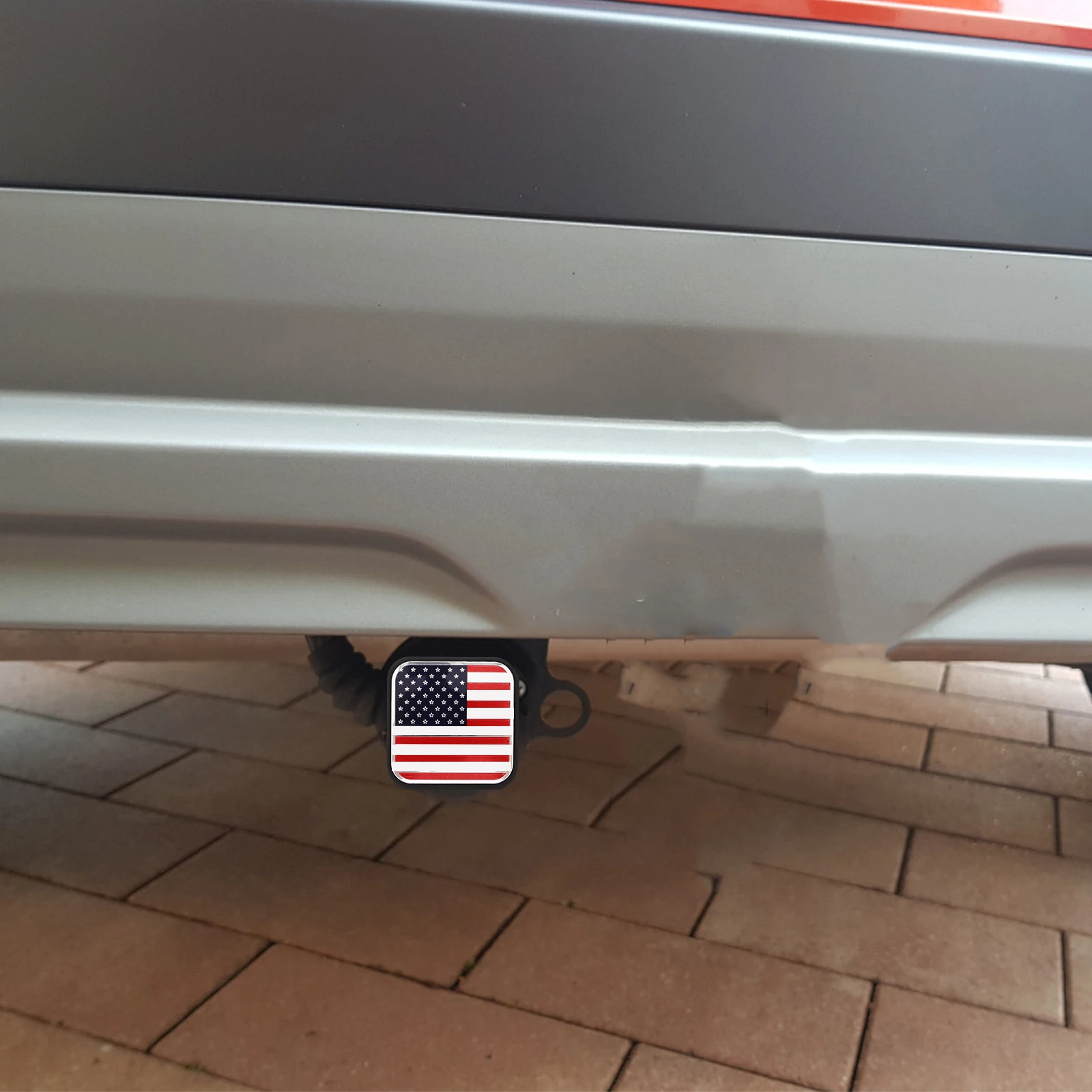 

2 Inch Trailer Hitch Cover American Flag Design Receiver Tube Cap For Trucks Rvs Trailers Tow Hitch Accessories Vehicle