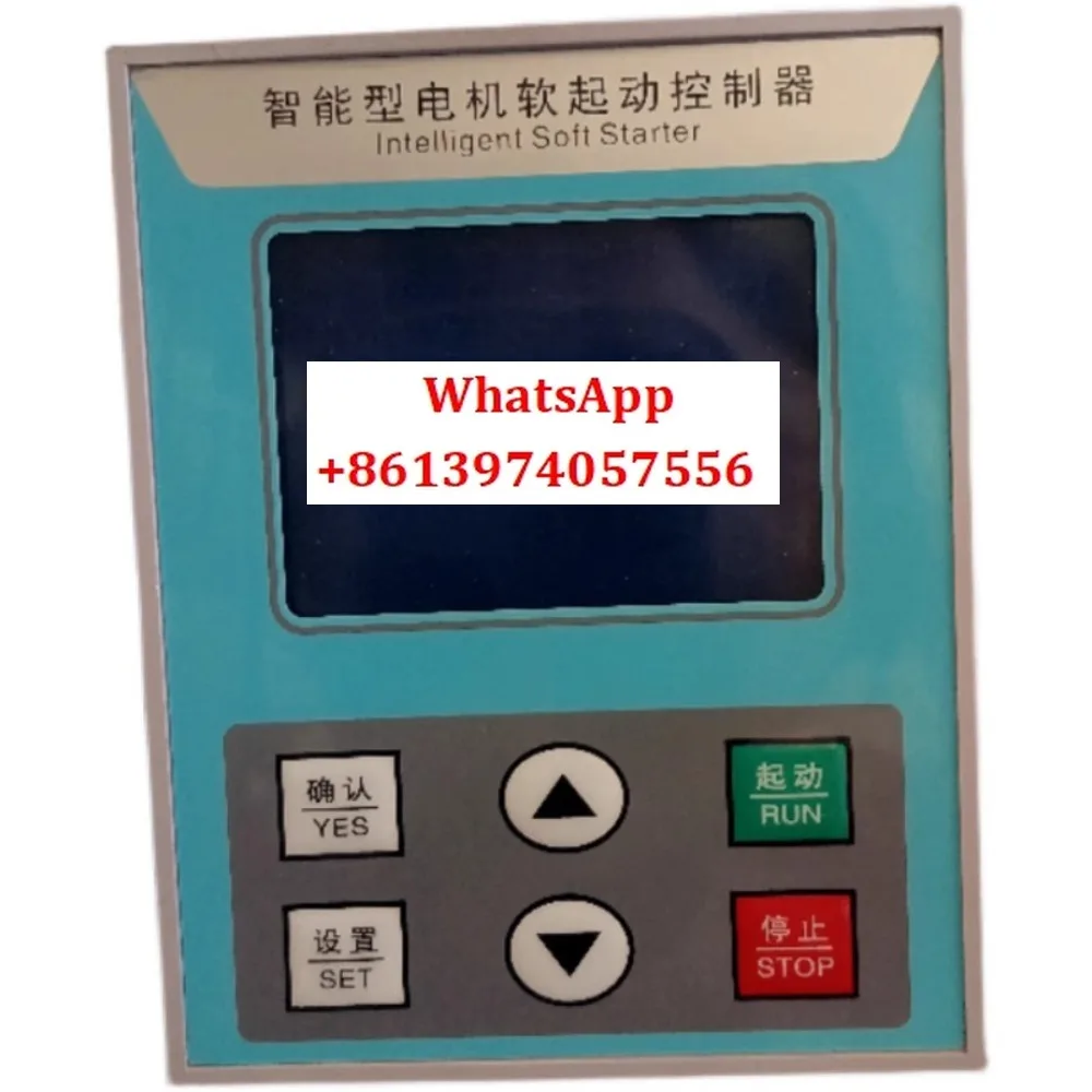 

Intelligent motor soft start controller panel, parameter adjustment, frequency display panel 20-pin cable interface