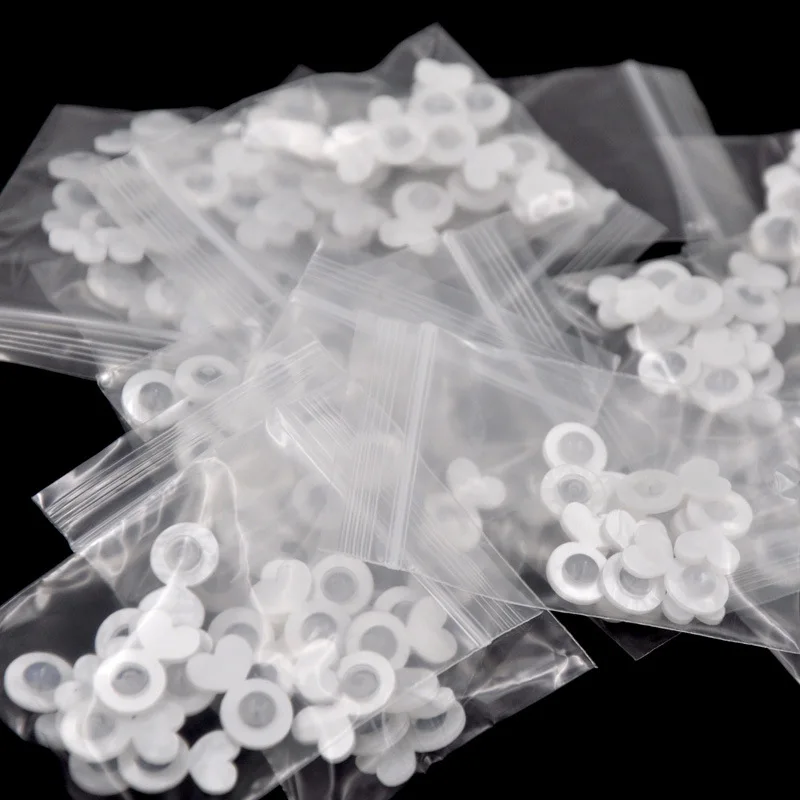 10/30/50 قطعة شكل أرنب سيليكون القرط الرافعات ظهورهم بدائل ل الثقيلة الكبيرة ترصيع القرط دعم آذان متدلية مجوهرات #6