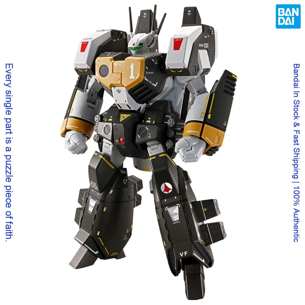 

BANDAI DX Chogokin VF-1S Armored Valkyrie (Roy Fokker Special) Authentic Figure Model