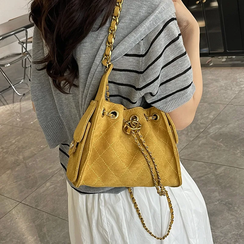 

2025 Summer Quilted Chain Bag Underarm Shoulder & Crossbody Women Commuter Purse Chic Versatile