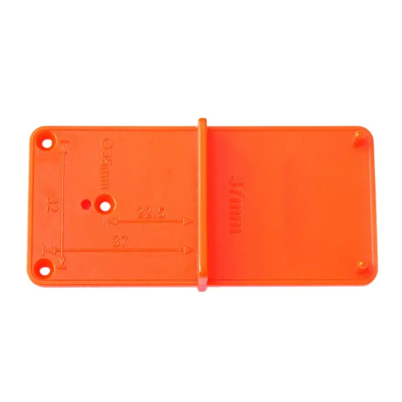 Guia de perfuração de furo de dobradiça de 35/40 mm Localizador de bits Abridor de furos Ferramentas para trabalhar madeira DIY