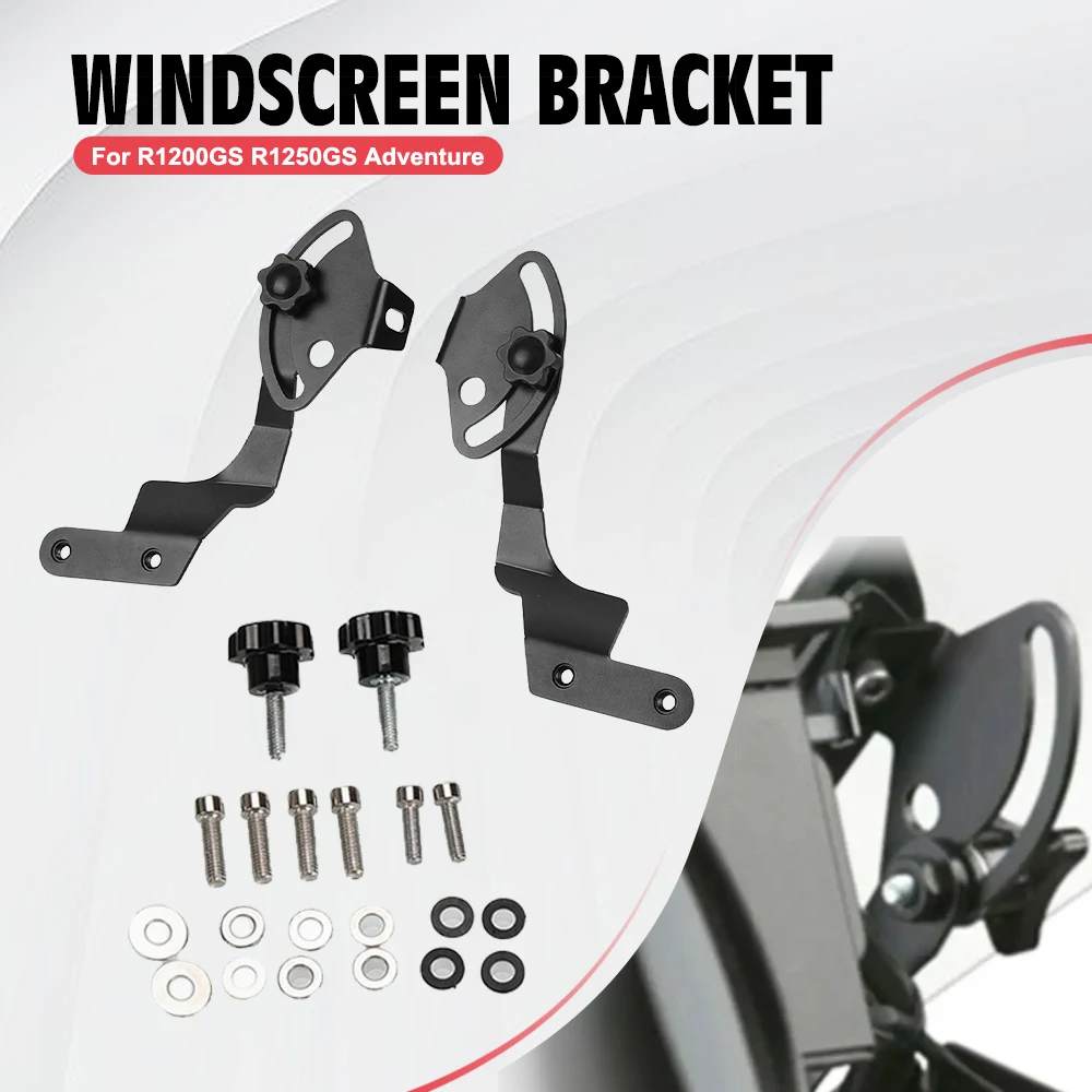 

Windscreen Strengthen Bracket Kits R1200GS R1250GS Adventure Accessories Windshield Support Holder For BMW R1200 R1250 GS ADV