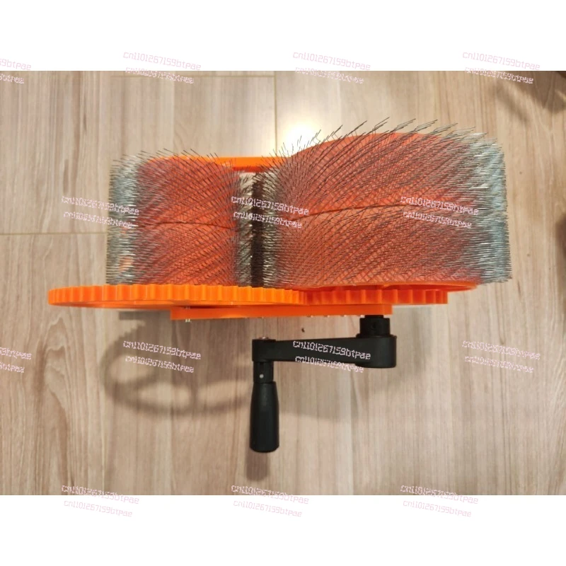 Handkartiermaschine, Farbmischer aus Wollfilz, schnelles Farbmischen