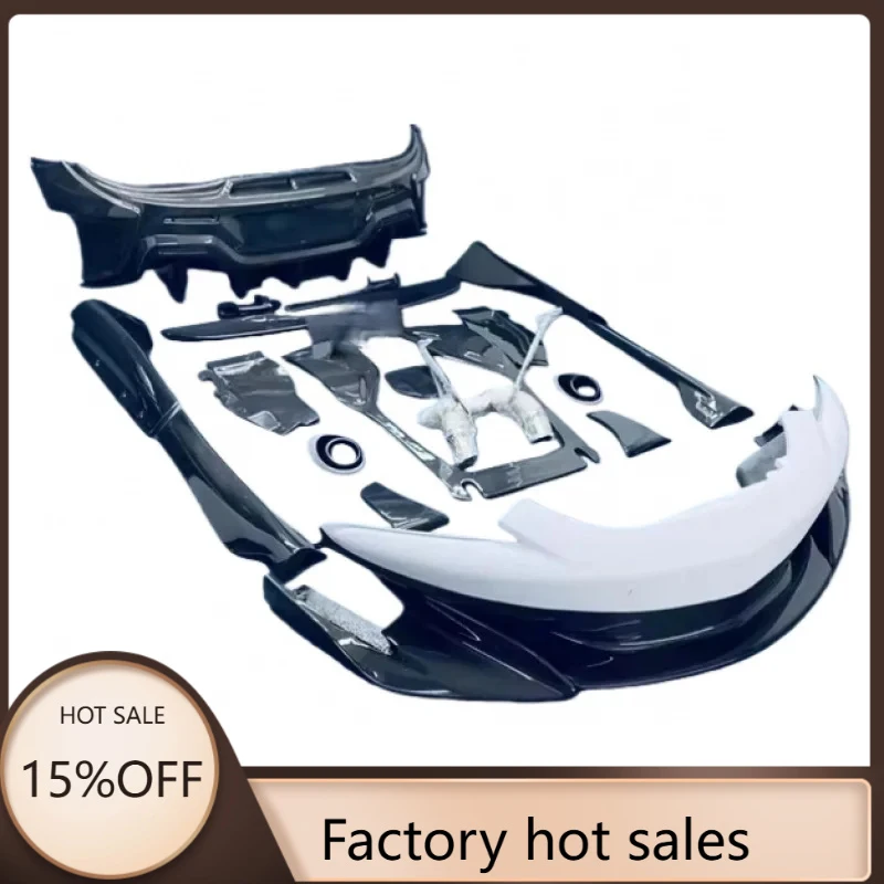 Premium Accsori Upgr To 0LT R Style Glossy Carbon Fiber Car Body Kit Exterior Side Skirts C 0S Durle