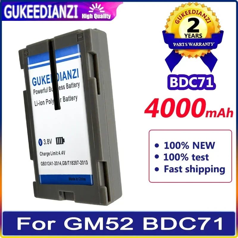 

4000mAh High Performance Total Station Battery For GM52 Total Station 7.2V BDC71 Environmentally Friendly