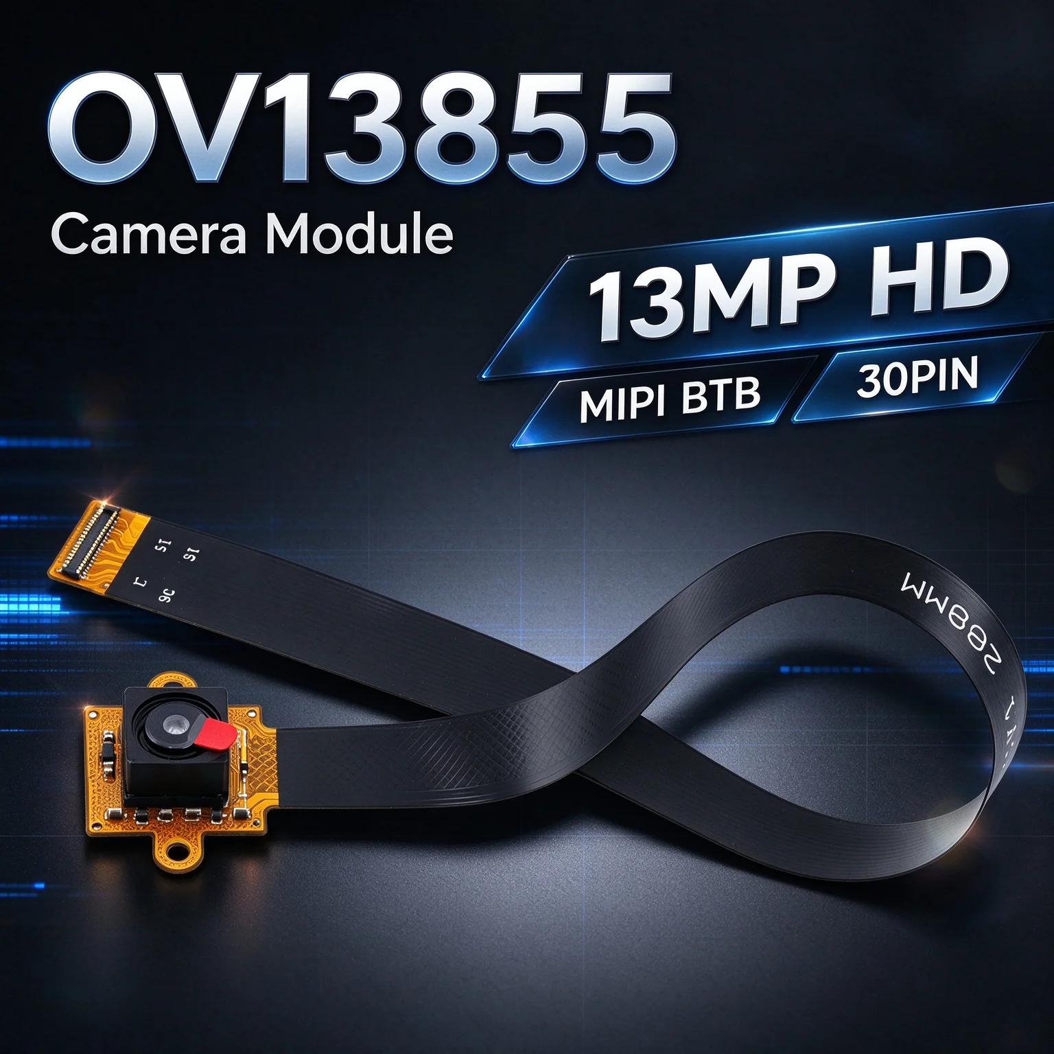 OV13855 Camera Module for OrangePi 5 RK3588 Development Board 80 123 137 Degree Auto Focus or Fixed Focus 13MP HD MIPI BTB 30PIN
