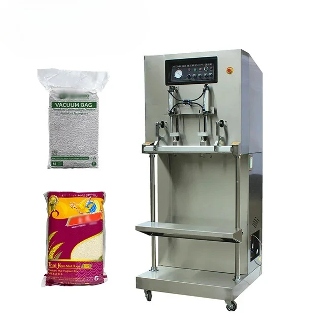 Big Bag External Vacuum Sealing Machine  Vacuum Packing Machine Vertical Plastic Bag Sealer