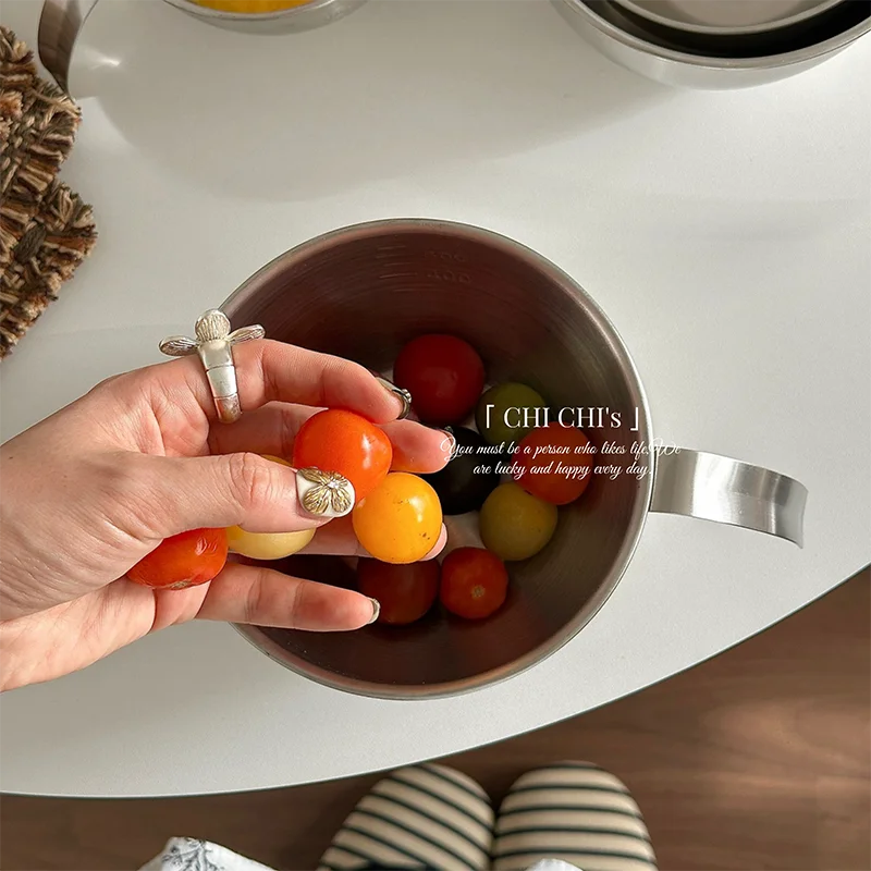 وعاء قياس وخلط من الفولاذ المق - مراجعة Kitchen Baking Bowls وسعره