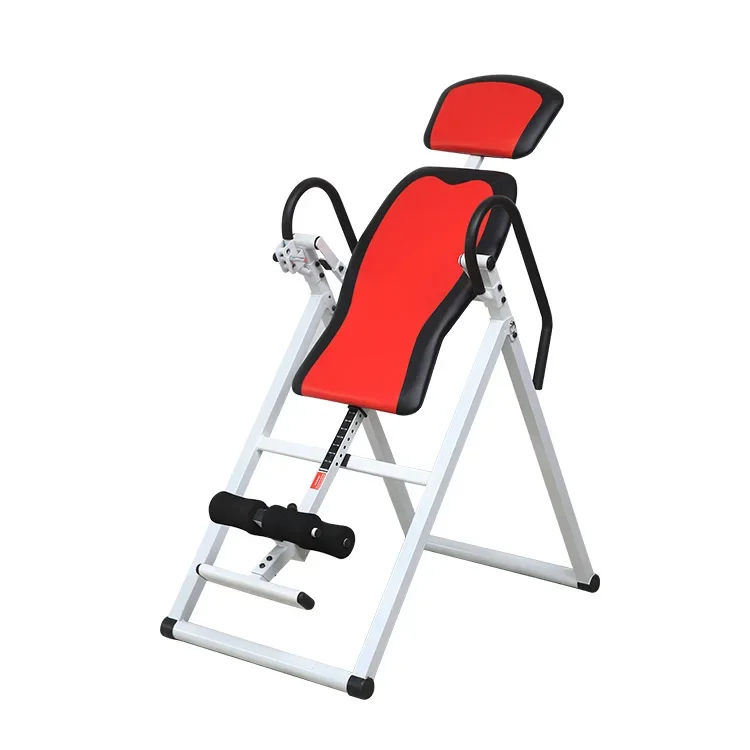 Therapy back pain handstand machine inversion table