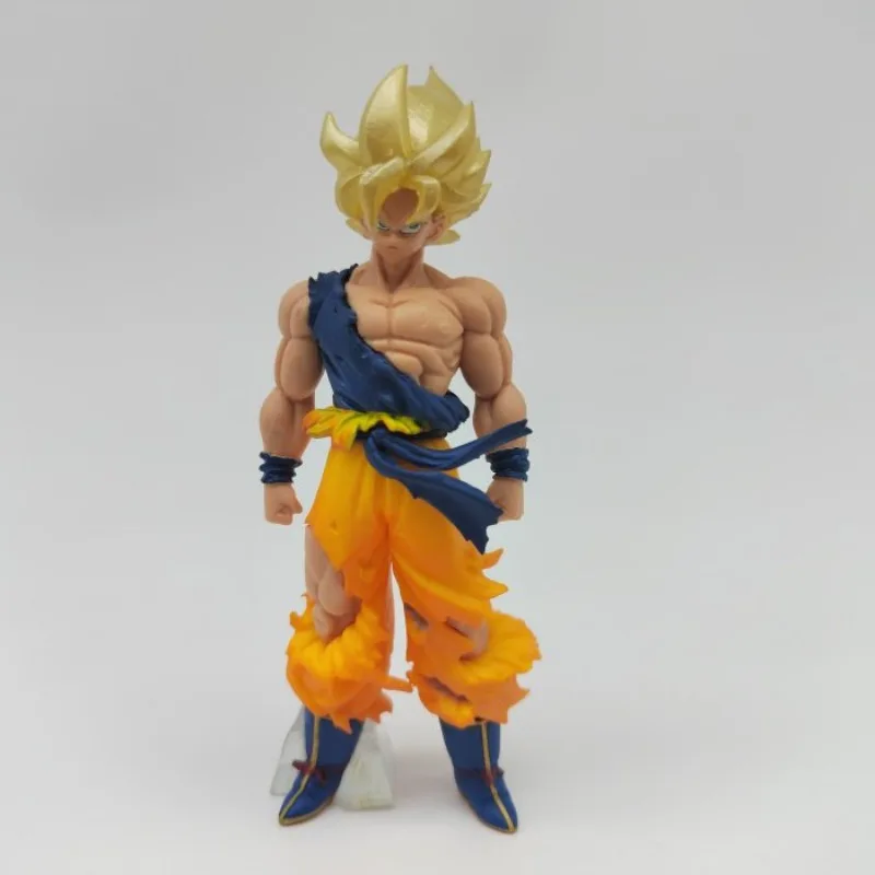Bandai Gashapon Capsule Toy Dragon Ball Ultra Instinct Super Saiyan Series HG Son Goku Anime Figure Doll Model Gifts Toys view 3