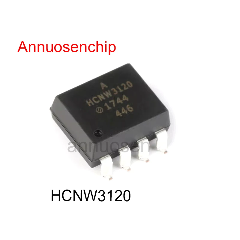 10PCS HCNW-3120 Optical isolator photoelectric coupler AHCNW3120 SOP-8 HCNW3120