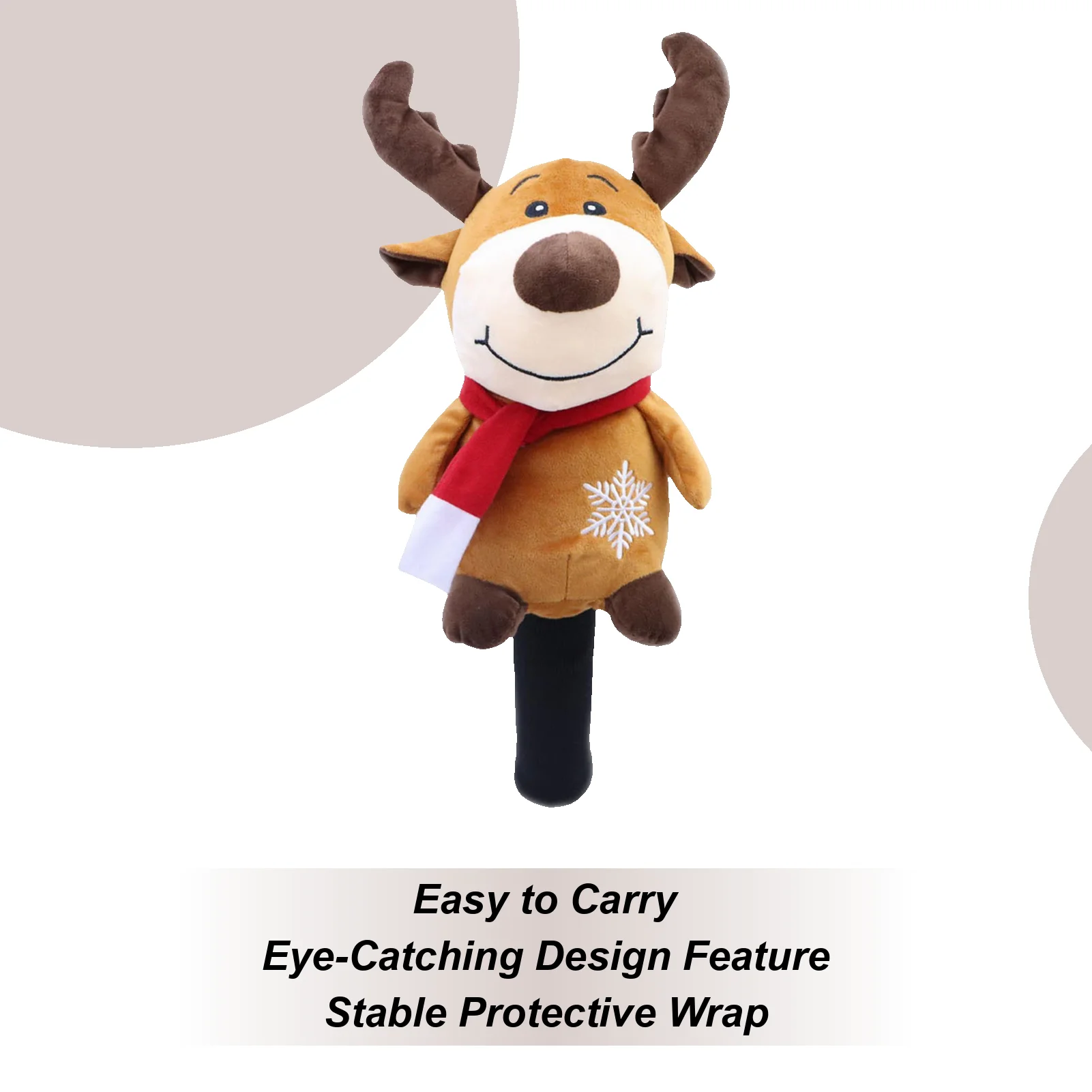 

Чехлы на голову для гольф-клуба для леса, рождественский головной убор для гольф-клуба, защитный рукав с лесным рукавом для женщин и мужчин, дальность действия на открытом воздухе