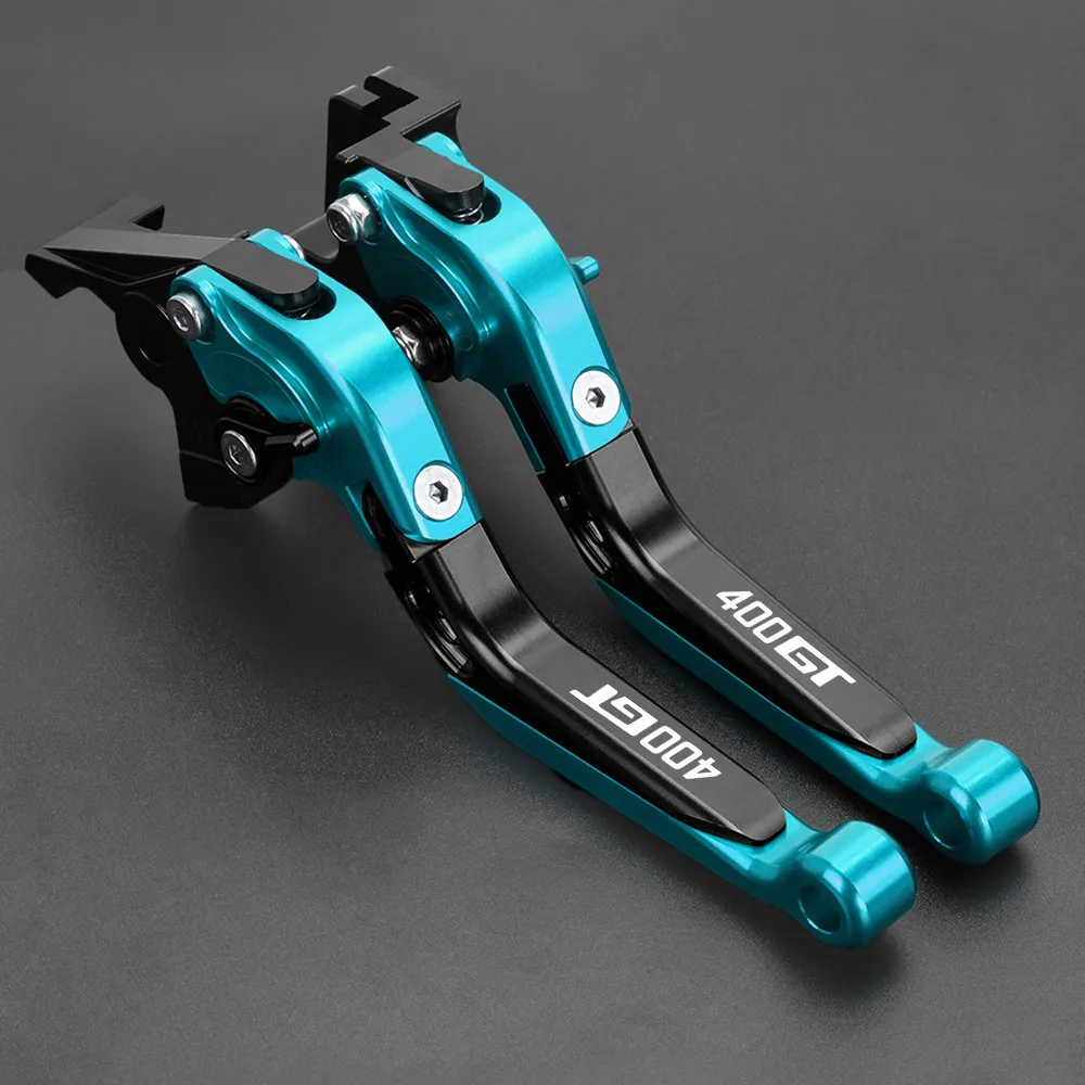 ل CFMOTO CF MOTO 400 GT 400GT 2022 2023 2024 2025 دراجة نارية الملحقات CNC قابل للتعديل للطي قابلة للتمديد دواسة فرامل العتلات #5