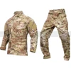 Emersongear 필드 전술 셔츠 바지, R6 유니폼 세트, BDU 훈련 공격복, 전투 의무 카고 바지, 사냥 하이킹 3